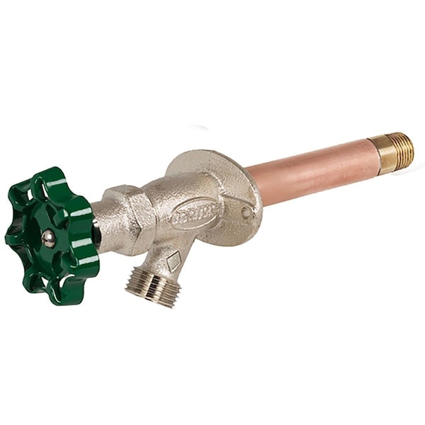 Pinpoint 0.2 x 12 in. Sweat Brass Freezeless Wall Hydrant PI2741132 - main